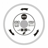 Диск алмазный 230х22<br />
сплошной ONYX